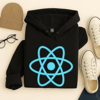 Reactjs React.Js Logo Javascript Framework Hoodie