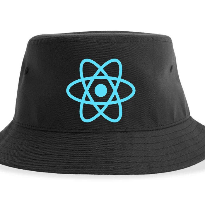 Reactjs React.Js Logo Javascript Framework Sustainable Bucket Hat