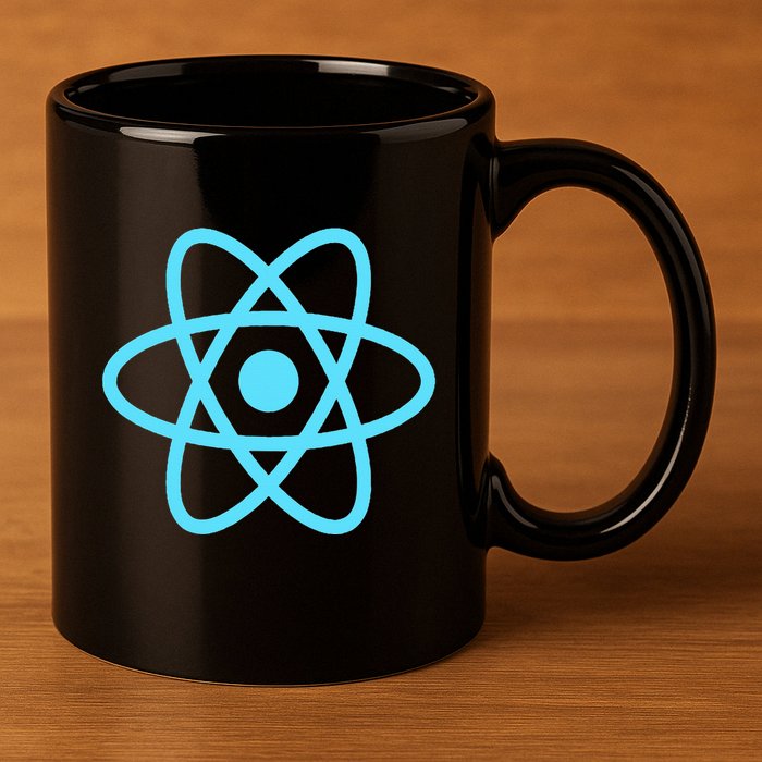 Reactjs React.Js Logo Javascript Framework 11oz C Handle Ceramic Mug