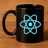 Reactjs React.Js Logo Javascript Framework 11oz C Handle Ceramic Mug
