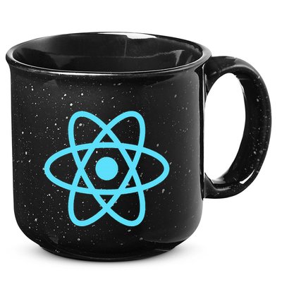 Reactjs React.Js Logo Javascript Framework 15oz Campfire Ceramic Mug