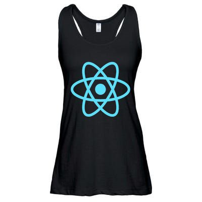 Reactjs React.Js Logo Javascript Framework Ladies Essential Flowy Tank