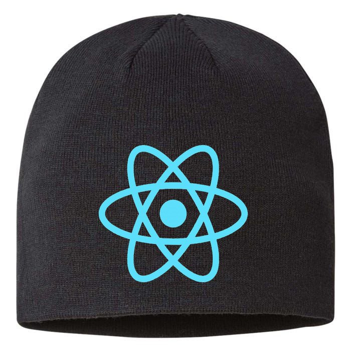 Reactjs React.Js Logo Javascript Framework Sustainable Beanie