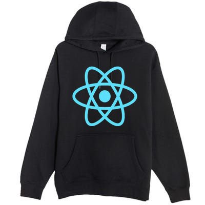 Reactjs React.Js Logo Javascript Framework Premium Pullover Hoodie
