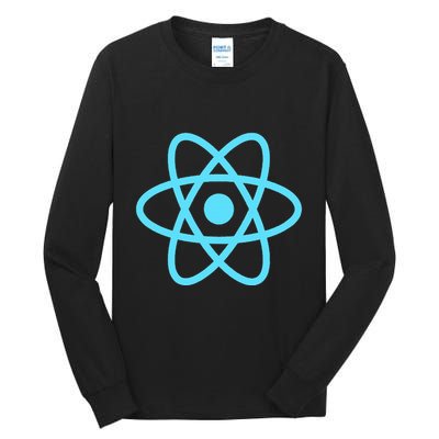 Reactjs React.Js Logo Javascript Framework Tall Long Sleeve T-Shirt
