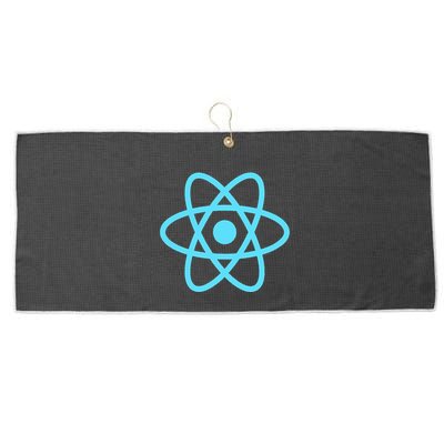 Reactjs React.Js Logo Javascript Framework Large Microfiber Waffle Golf Towel