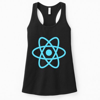 Reactjs React.Js Logo Javascript Framework Womens Tank Top
