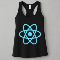 Reactjs React.Js Logo Javascript Framework Womens Tank Top