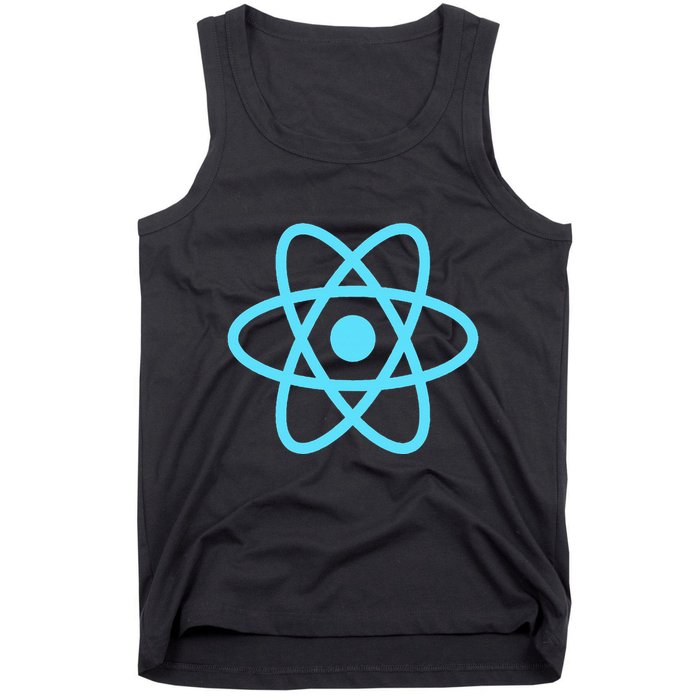 Reactjs React.Js Logo Javascript Framework Tank Top