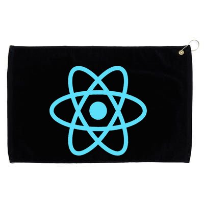 Reactjs React.Js Logo Javascript Framework Grommeted Golf Towel