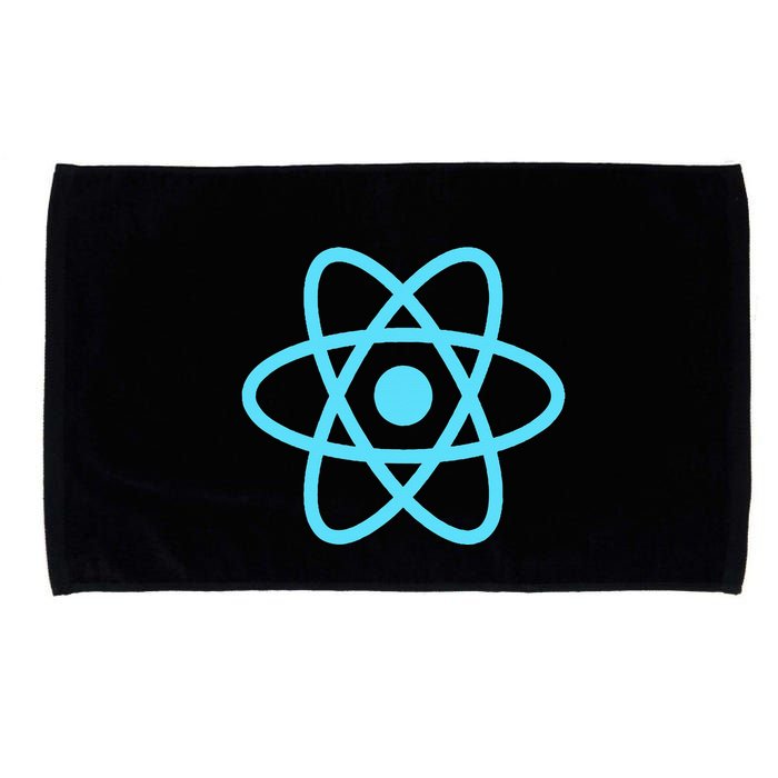 Reactjs React.Js Logo Javascript Framework Microfiber Hand Towel