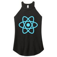 Reactjs React.Js Logo Javascript Framework Women's Perfect Tri Rocker Tank