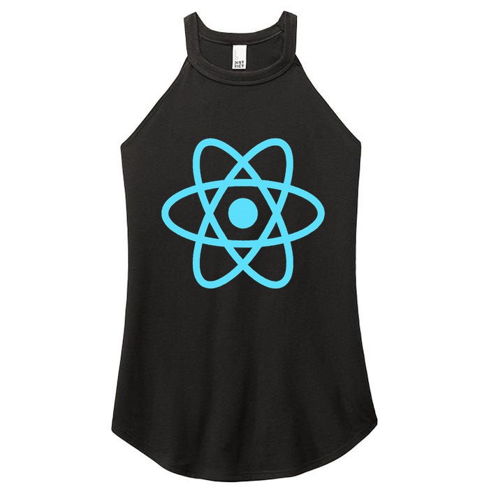 Reactjs React.Js Logo Javascript Framework Women's Perfect Tri Rocker Tank