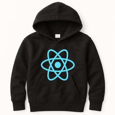 Reactjs React.Js Logo Javascript Framework Kids Hoodie