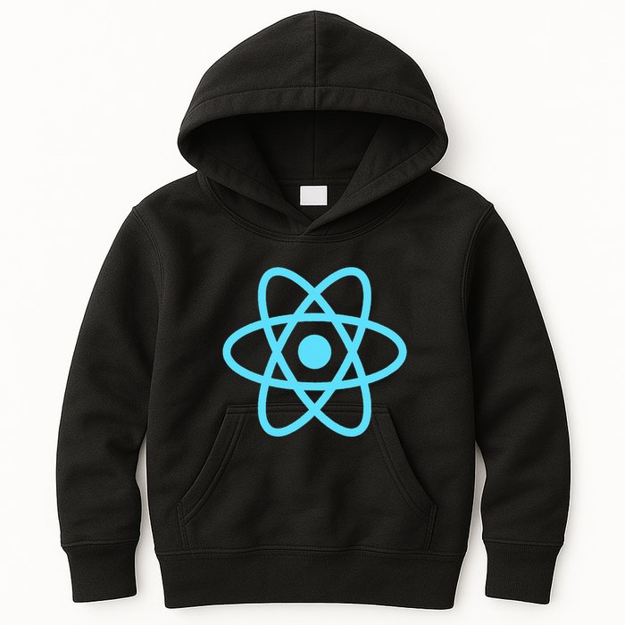 Reactjs React.Js Logo Javascript Framework Kids Hoodie