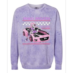 Rabid Racers Let’S Ride Colorblast Crewneck Sweatshirt