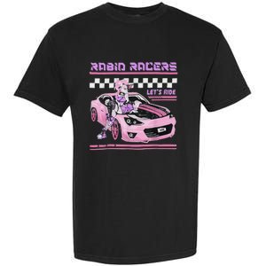 Rabid Racers Let’S Ride Garment-Dyed Heavyweight T-Shirt