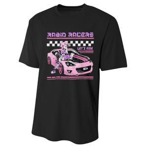 Rabid Racers Let’S Ride Performance Sprint T-Shirt