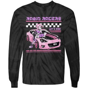 Rabid Racers Let’S Ride Tie-Dye Long Sleeve Shirt