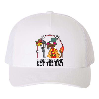 Retro Rizzo Light The Lamp Not The Rat Yupoong Adult 5-Panel Trucker Hat