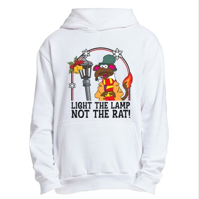 Retro Rizzo Light The Lamp Not The Rat Urban Pullover Hoodie