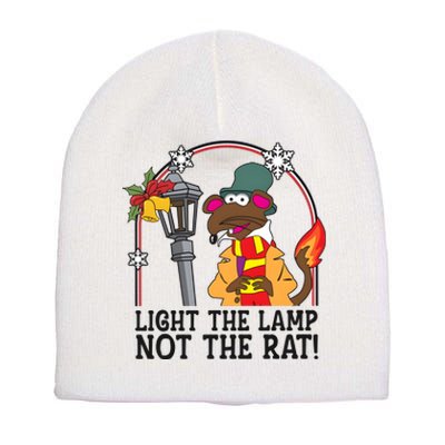 Retro Rizzo Light The Lamp Not The Rat Short Acrylic Beanie