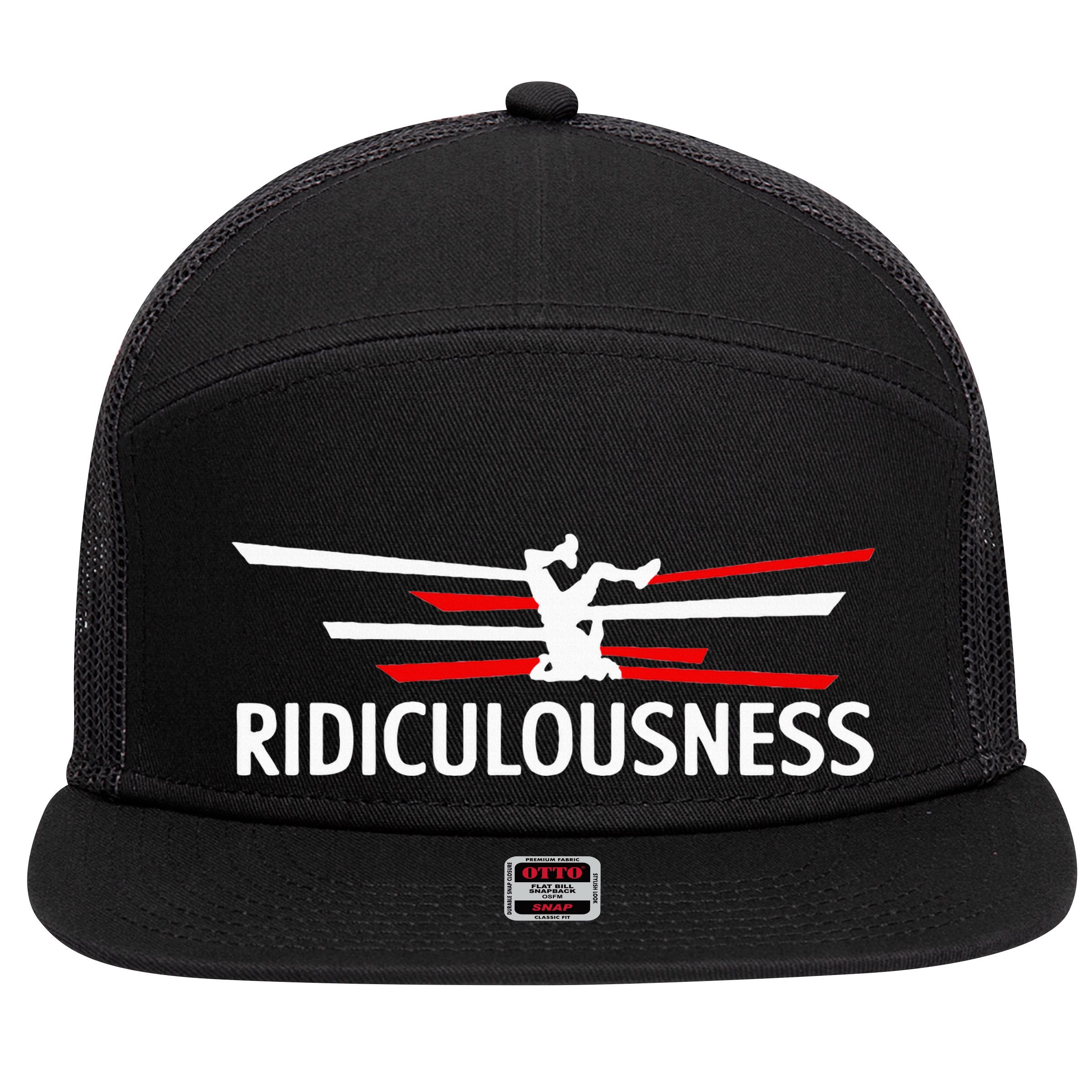 Ridiculousness Ridiculous Love Cool 7 Panel Mesh Trucker Snapback Hat
