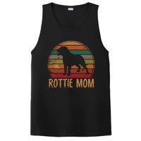 Retro Rottweiler Mom Gift Rott Dog Mother Pet Rottie Mama PosiCharge Competitor Tank