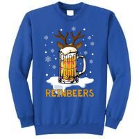 Reinbeers Reindeer Merry Christmas Snowflake Xmas Pajamas Great Gift Sweatshirt