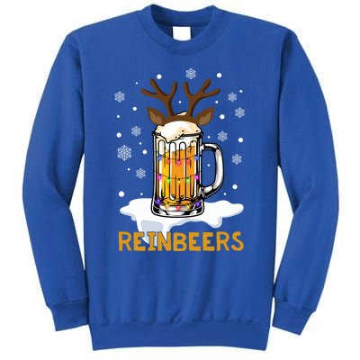 Reinbeers Reindeer Merry Christmas Snowflake Xmas Pajamas Great Gift Sweatshirt