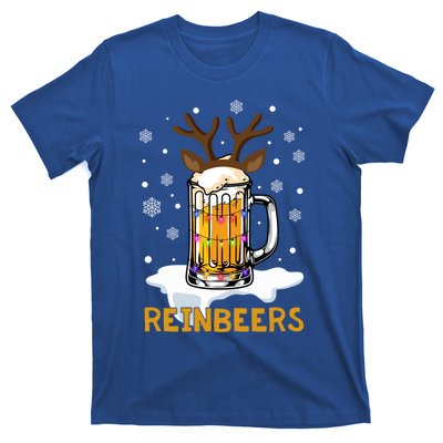 Reinbeers Reindeer Merry Christmas Snowflake Xmas Pajamas Great Gift T-Shirt