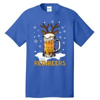 Reinbeers Reindeer Merry Christmas Snowflake Xmas Pajamas Great Gift Tall T-Shirt