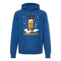 Reinbeers Reindeer Merry Christmas Snowflake Xmas Pajamas Great Gift Premium Hoodie