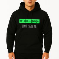 Rick Roll Music App Scan Code Funny Joke Qr Hoodie