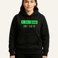 Rick Roll Music App Scan Code Funny Joke Qr Hoodie
