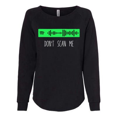 Rick Roll Music App Scan Code Funny Joke Qr Womens California Wash Sweatshirt