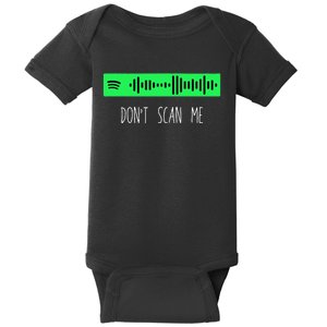 Rick Roll Music App Scan Code Funny Joke Qr Baby Bodysuit