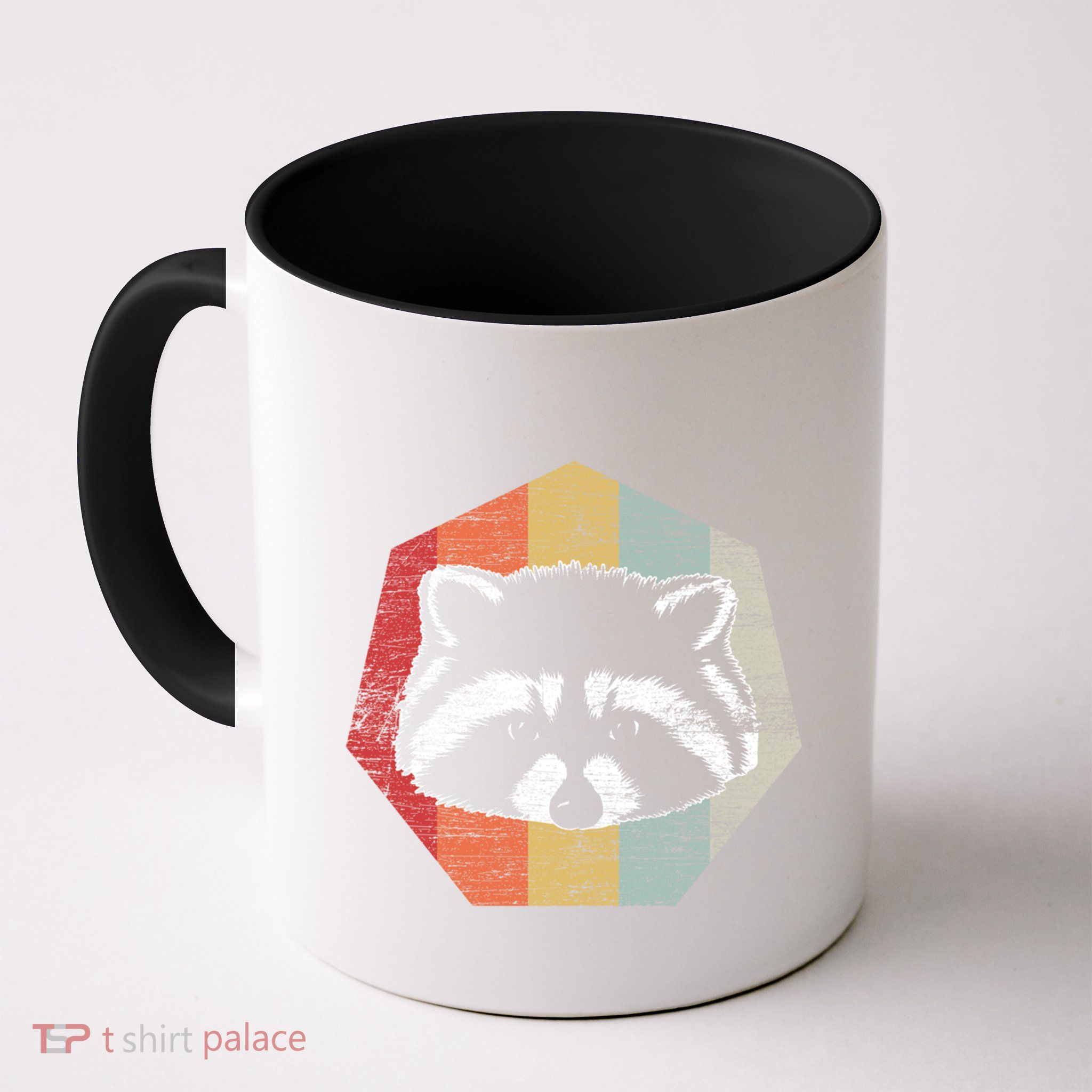 Retro Racoon Meaningful Gift Raccoon Trash Panda Funny Gift Mug