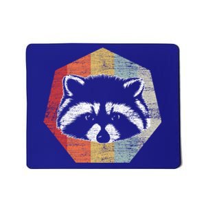 Retro Racoon Meaningful Gift Raccoon Trash Panda Funny Gift Mousepad