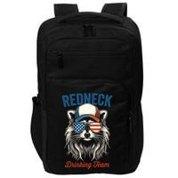 Redneck Raccoon Mullet White Trash Party Attire Hillbilly Gift Impact Tech Backpack