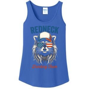 Redneck Raccoon Mullet White Trash Party Attire Hillbilly Gift Ladies Essential Tank