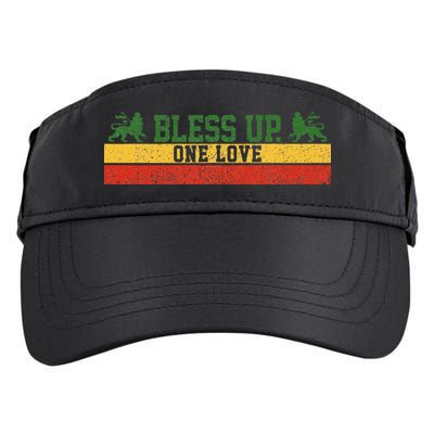 Rastafari Reggae Music Bless Up Dub Dancehall Rasta Gift Adult Drive Performance Visor