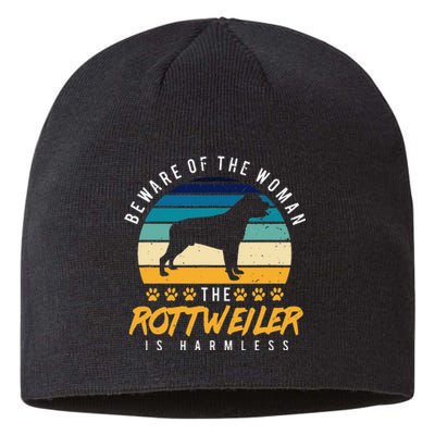 Rottweiler  Rotti Mom Gift Dog Dad Sustainable Beanie