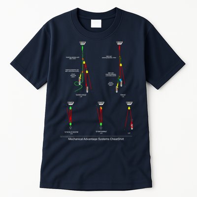 Rope Rescue Mechanical Advantage System Ultimate Training Shirt Tall T-Shirt
