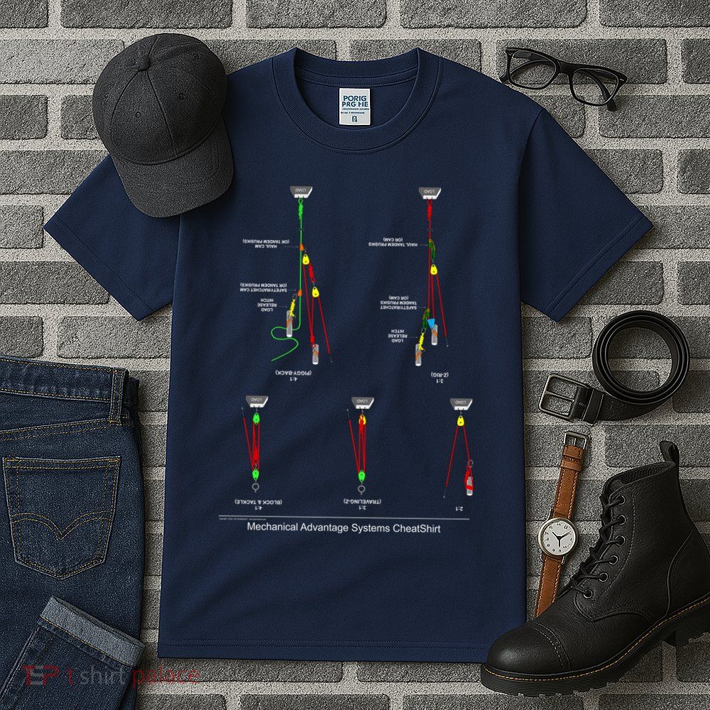 Rope Rescue Mechanical Advantage System Ultimate Training Shirt Tall T-Shirt