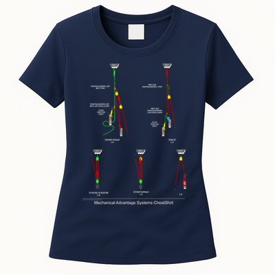 Rope Rescue Mechanical Advantage System Ultimate Training Shirt Womens T-Shirt