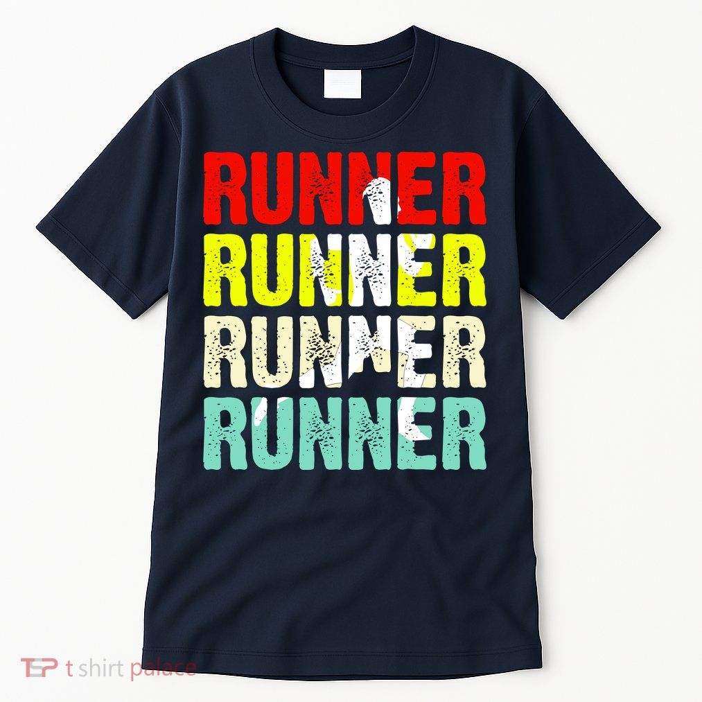 Runner Running Marathoner Retro Vintage Tall T-Shirt
