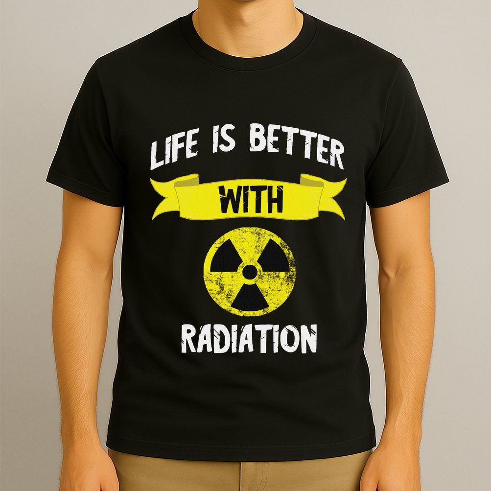 Radioactivity Radiology Nuclear Symbol X Rays T-Shirt