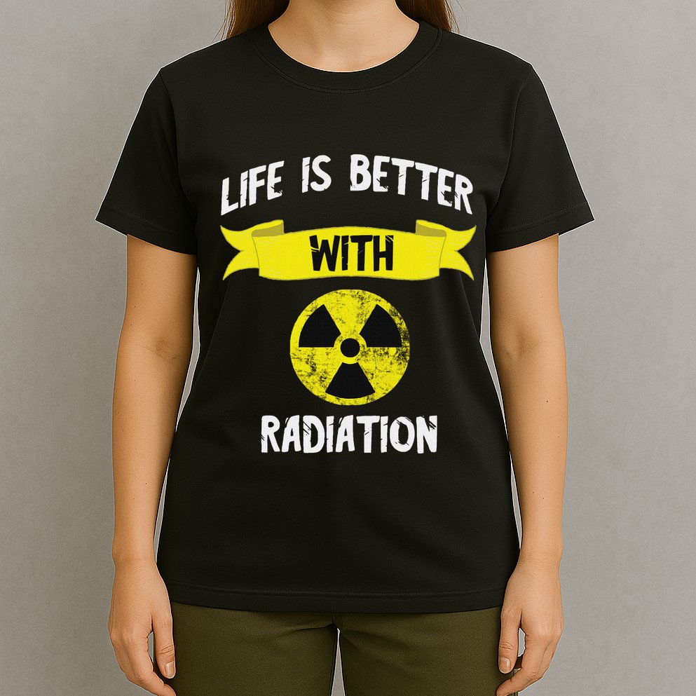 Radioactivity Radiology Nuclear Symbol X Rays T-Shirt
