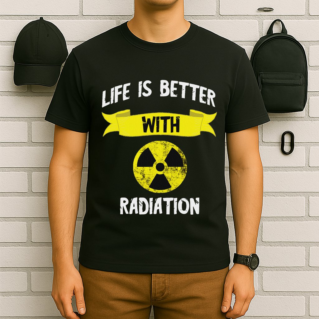 Radioactivity Radiology Nuclear Symbol X Rays T-Shirt